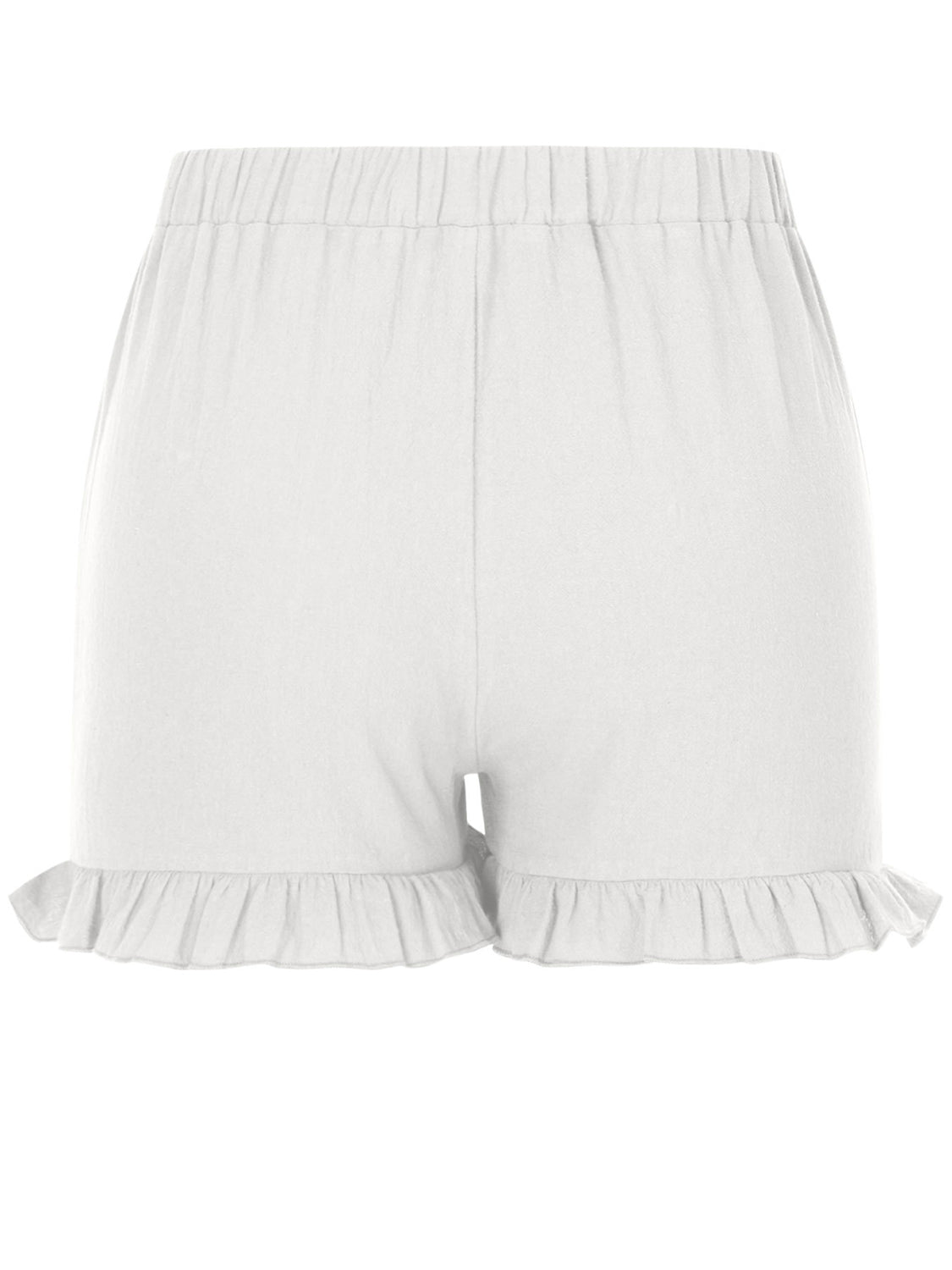 PREORDER- Frill Elastic Waist Shorts