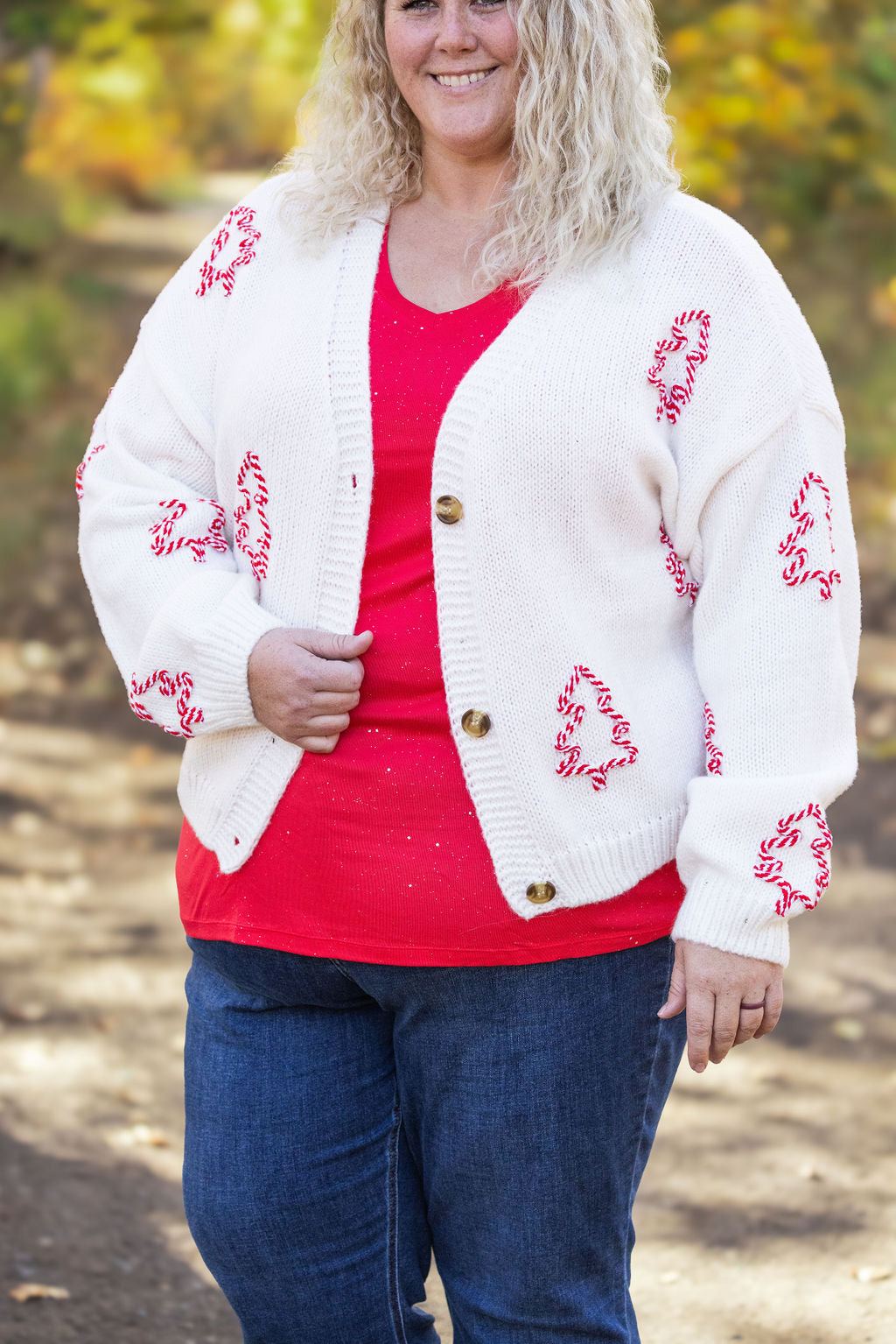 Michelle Mae Peppermint Tree Cardigan