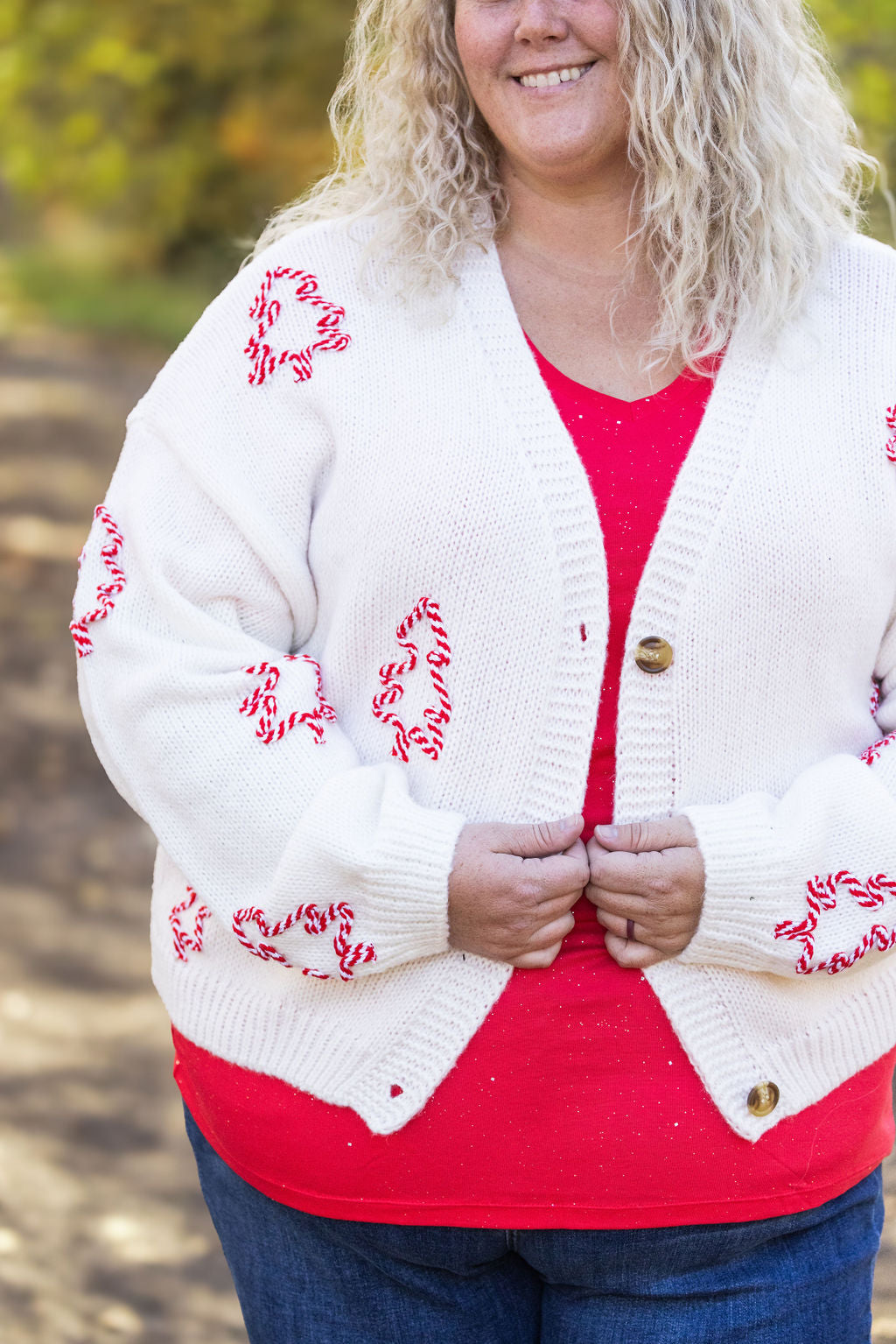 Michelle Mae Peppermint Tree Cardigan