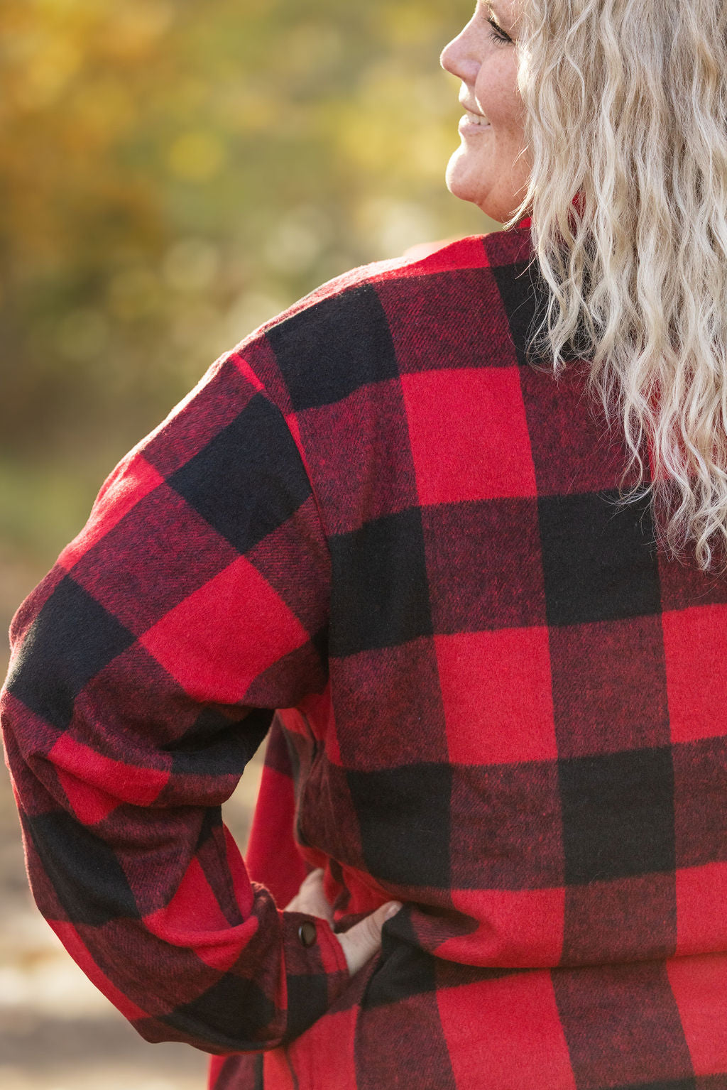 Michelle Mae Norah Plaid Shacket - Buffalo Plaid