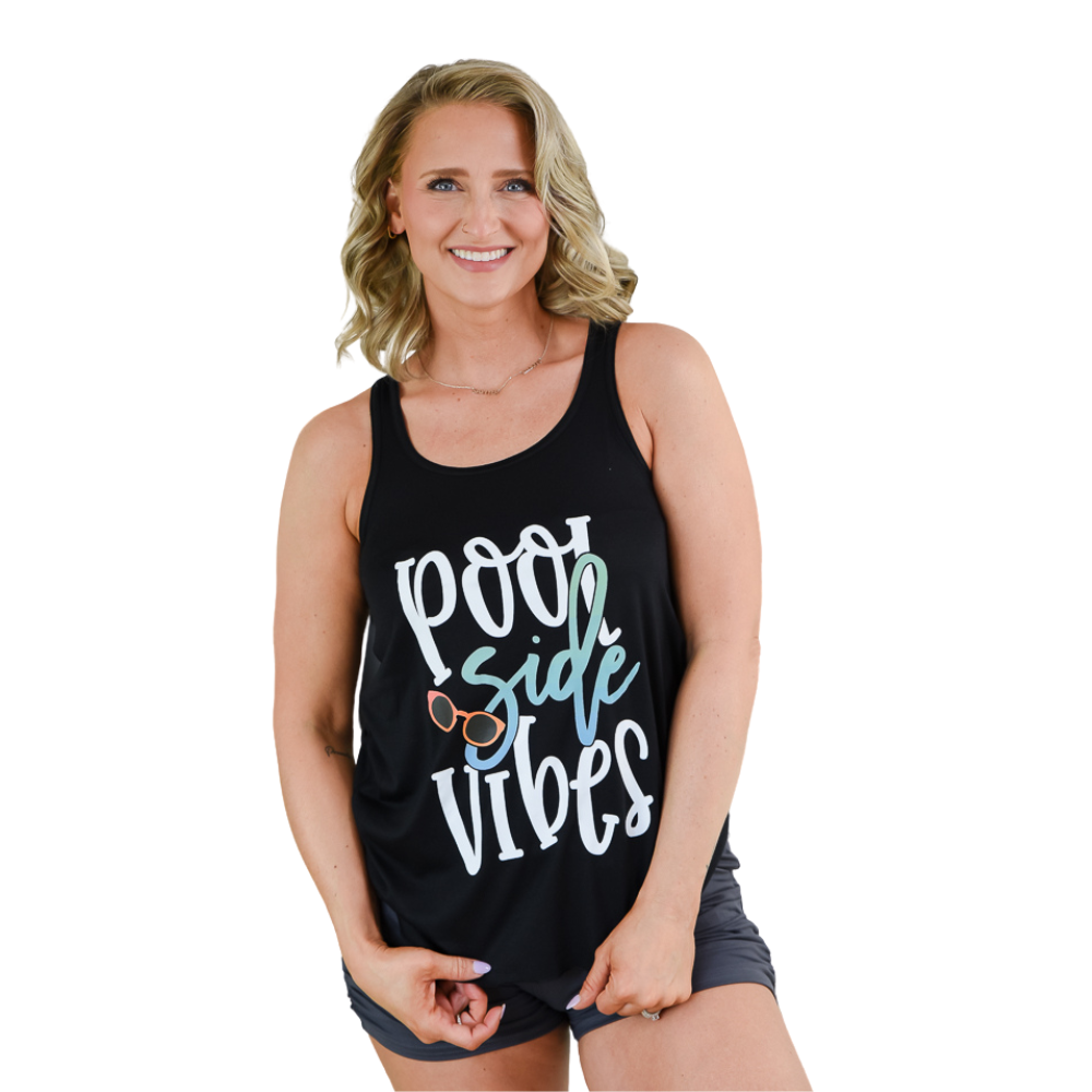 Pool Side Vibes Graphic Tank