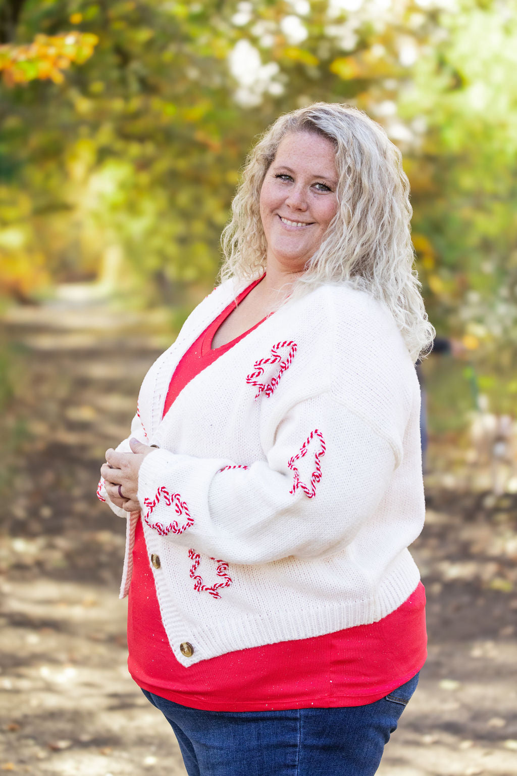 Michelle Mae Peppermint Tree Cardigan