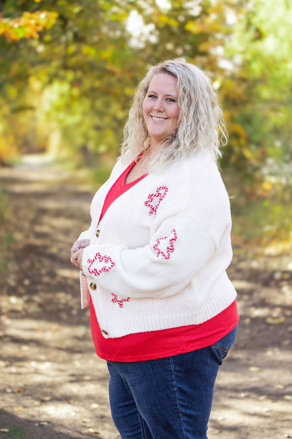 Michelle Mae Peppermint Tree Cardigan