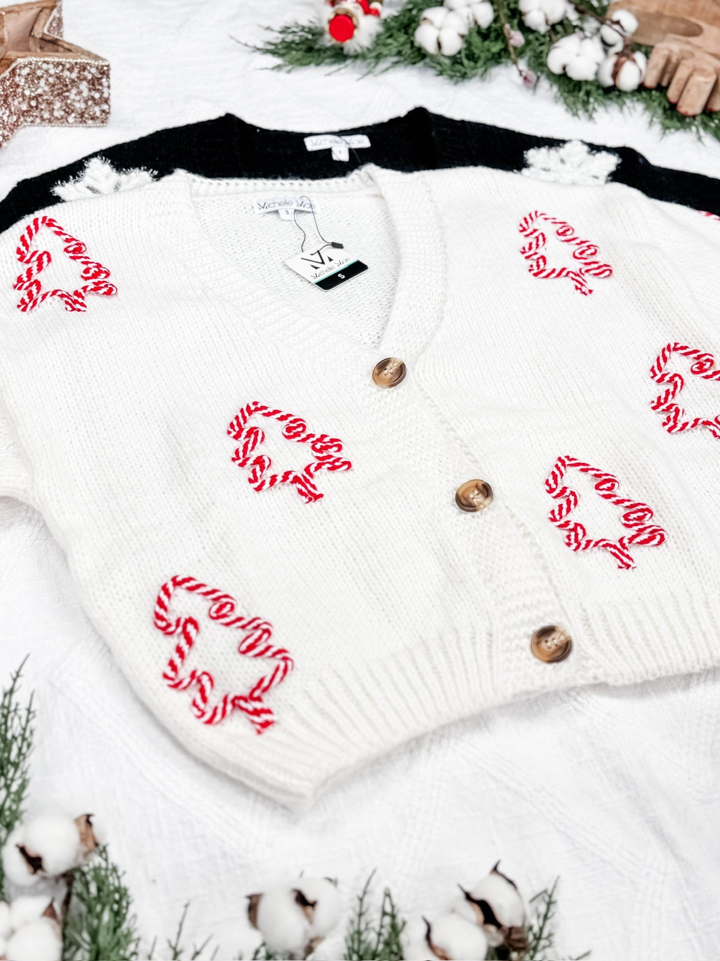 Michelle Mae Peppermint Tree Cardigan