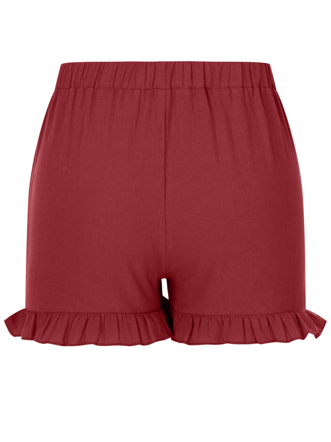PREORDER- Frill Elastic Waist Shorts