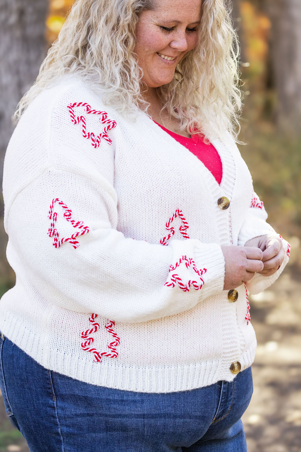 Michelle Mae Peppermint Tree Cardigan