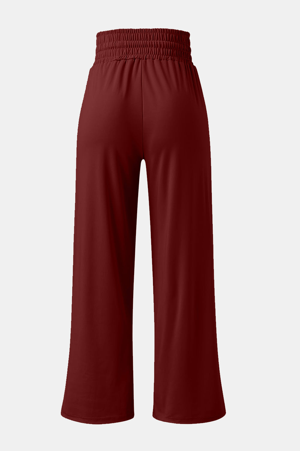 PREORDER- Full Size Drawstring High Waist Wide Leg Pants