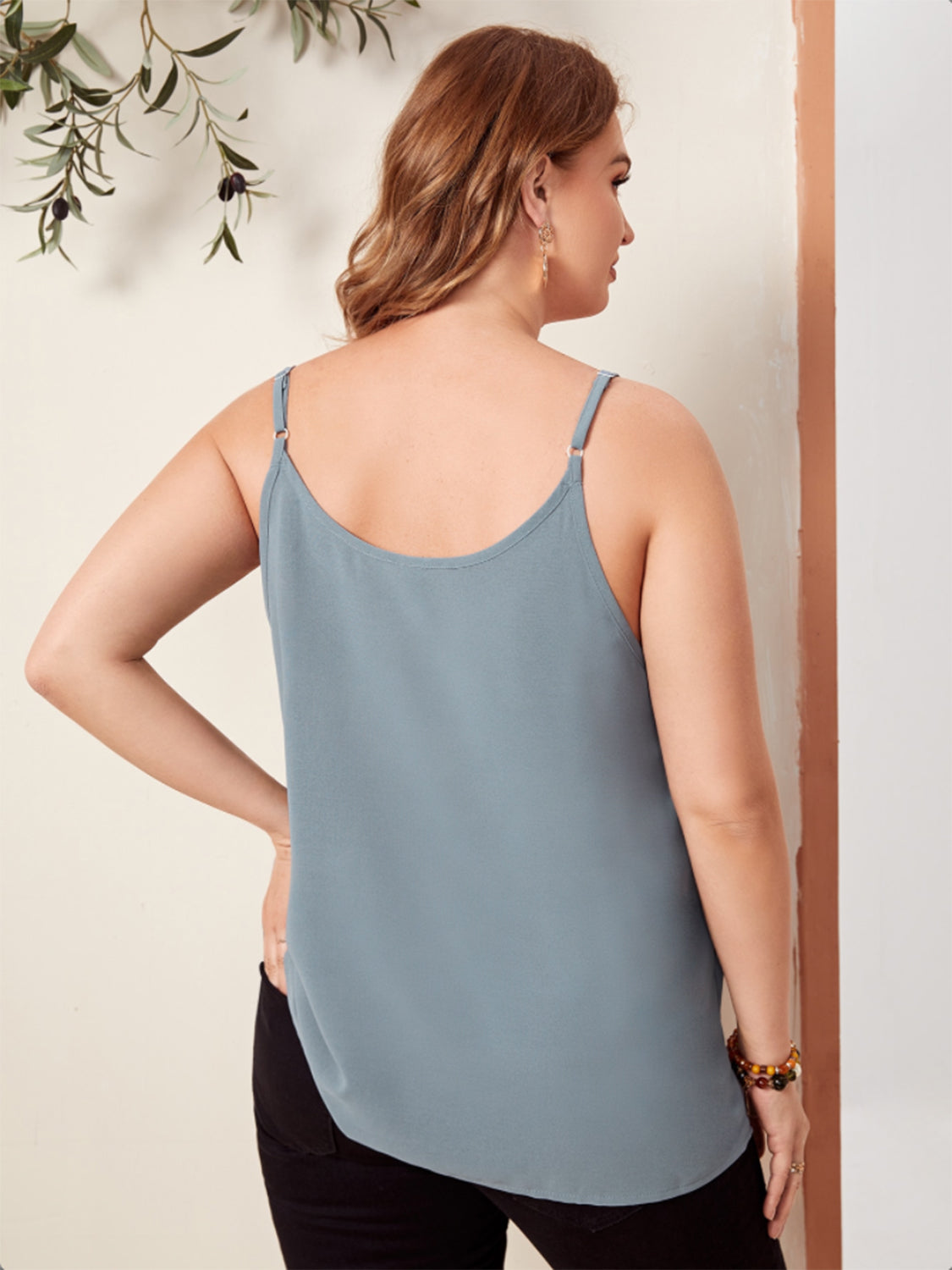 PREORDER- Plus Size Scoop Neck Cami