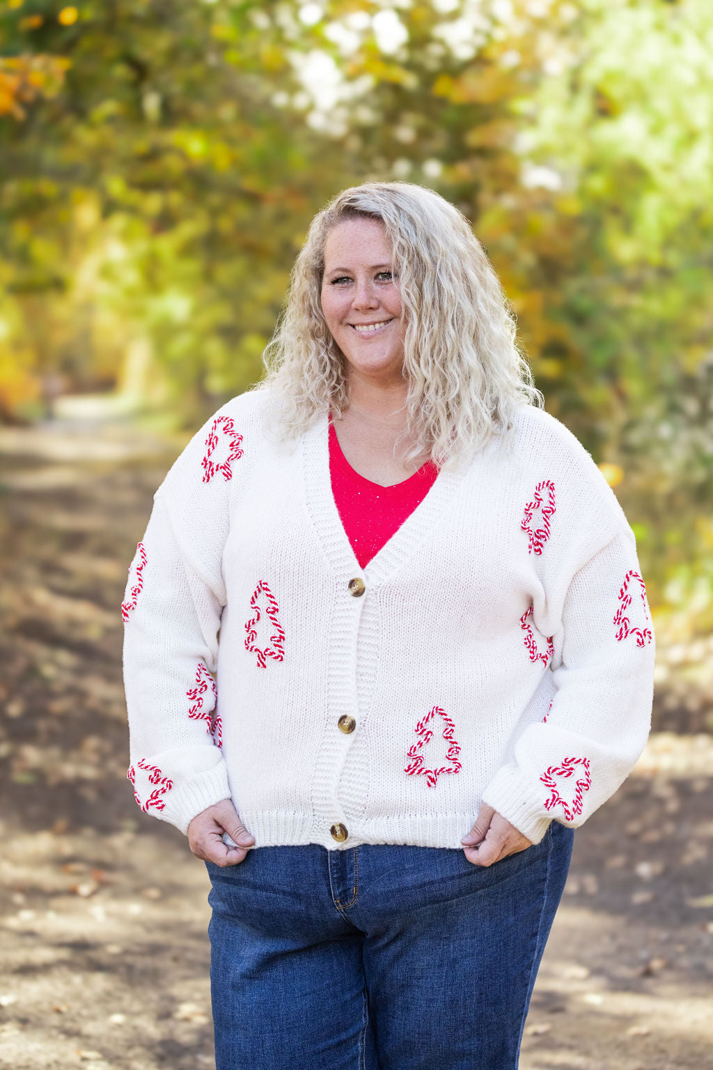 Michelle Mae Peppermint Tree Cardigan