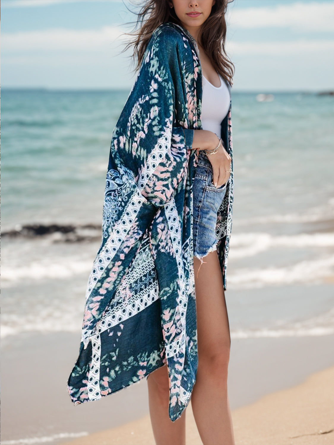 PREORDER- Printed Open Front Cover-Up