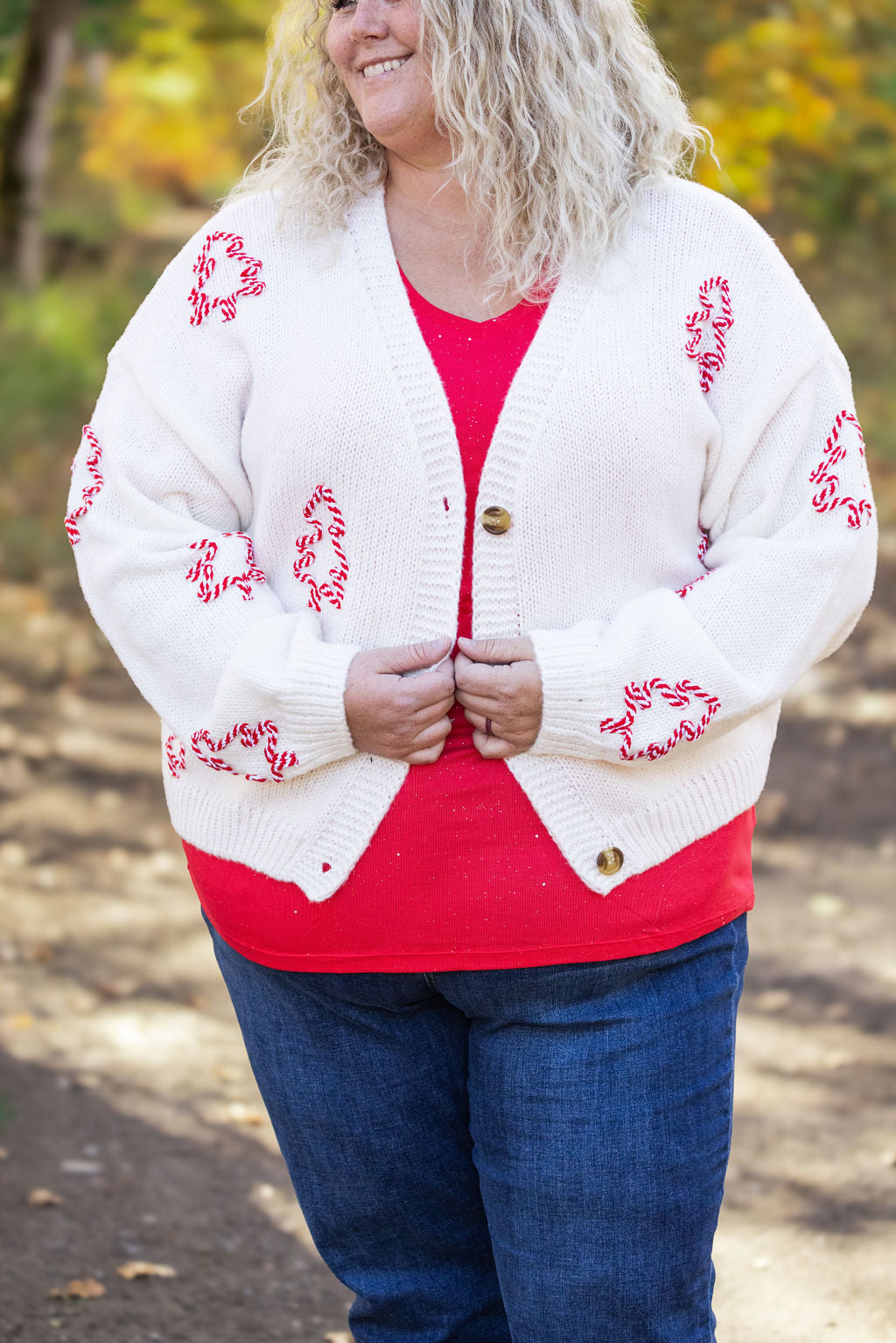 Michelle Mae Peppermint Tree Cardigan