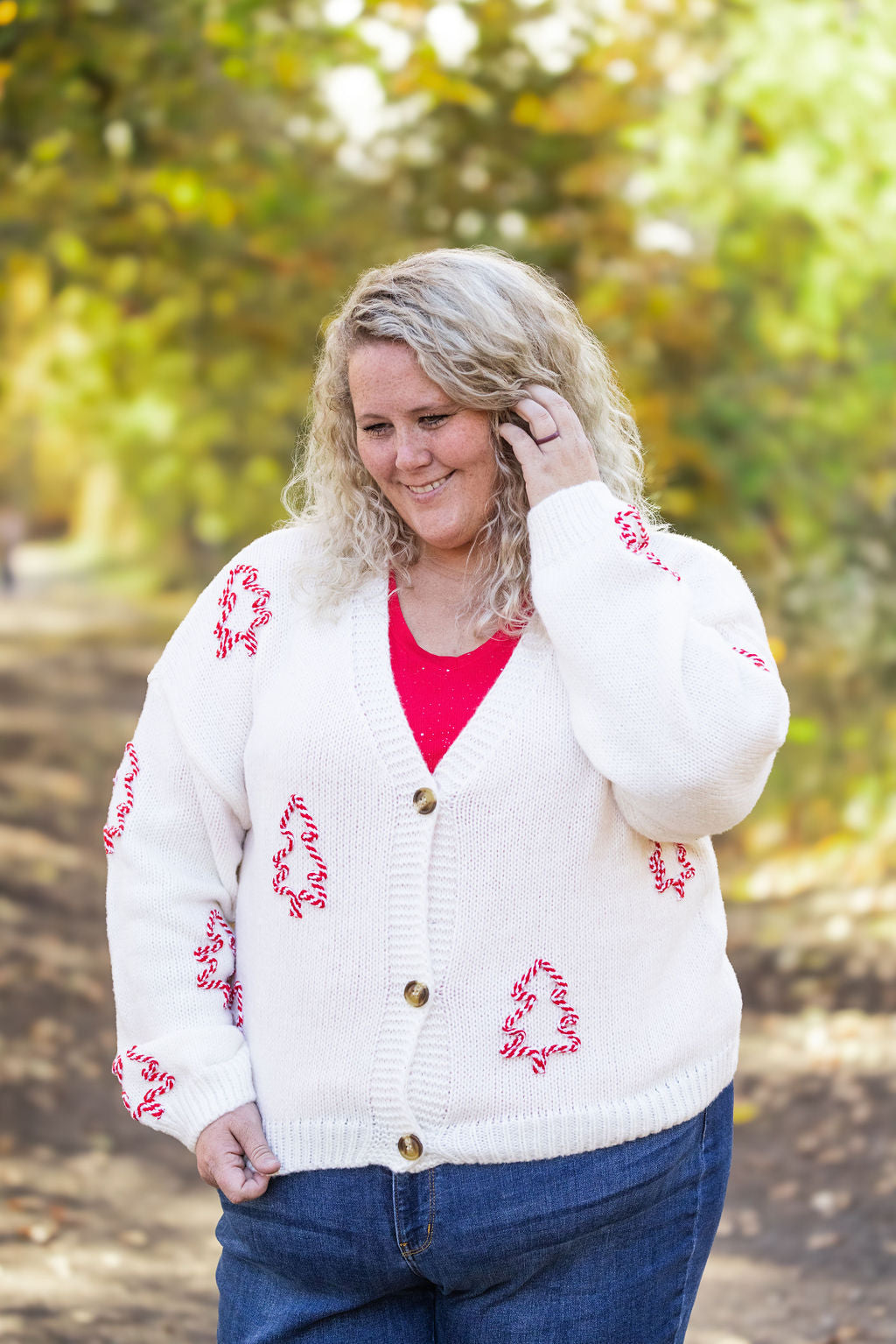 Michelle Mae Peppermint Tree Cardigan