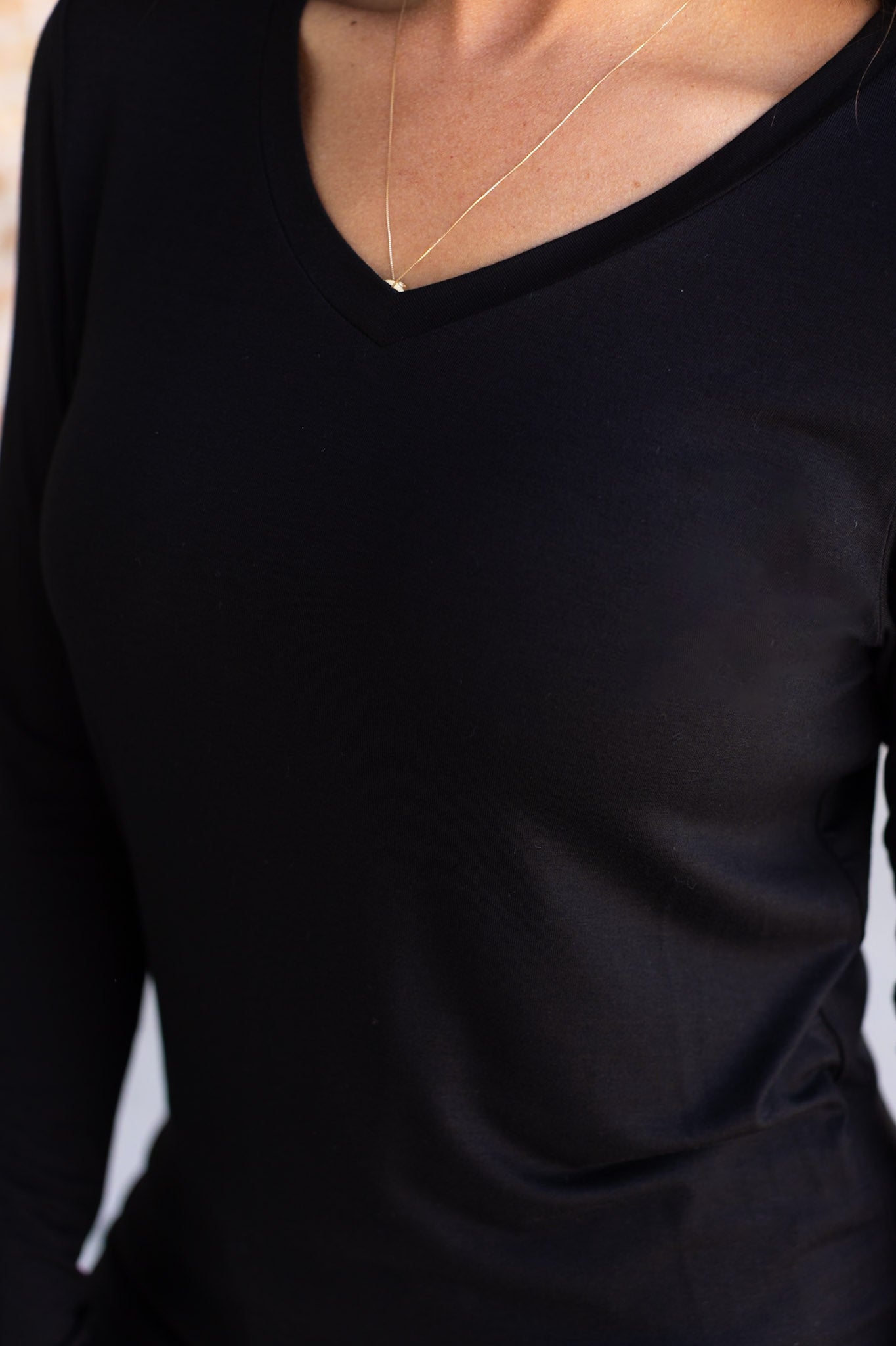 Michelle Mae Larissa Long Sleeve - Black