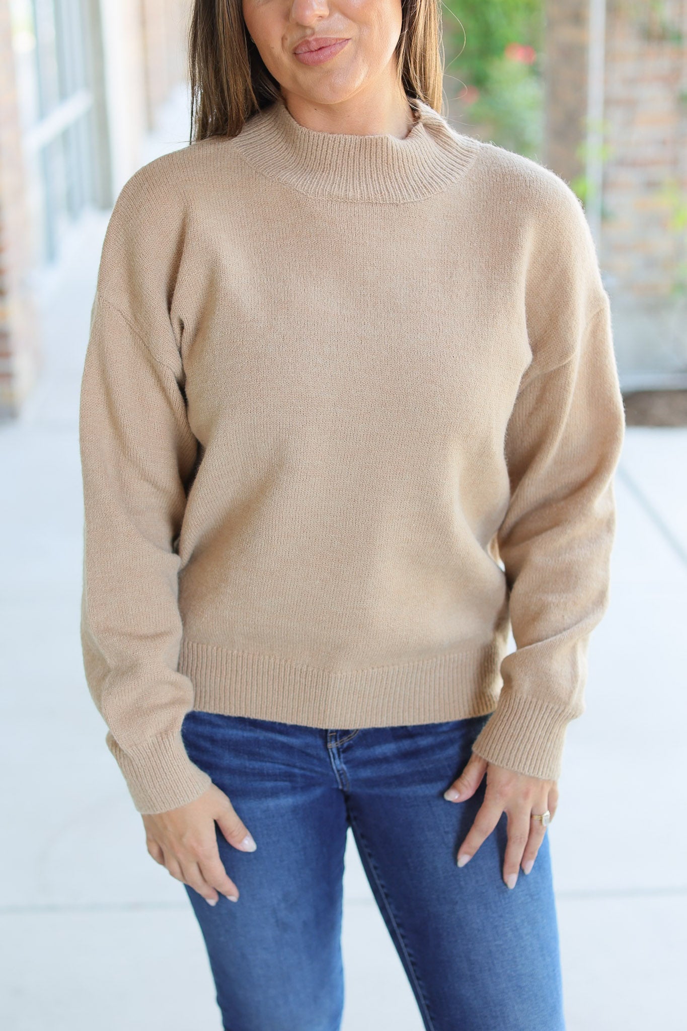 Michelle Mae Molly Sweater - Natural