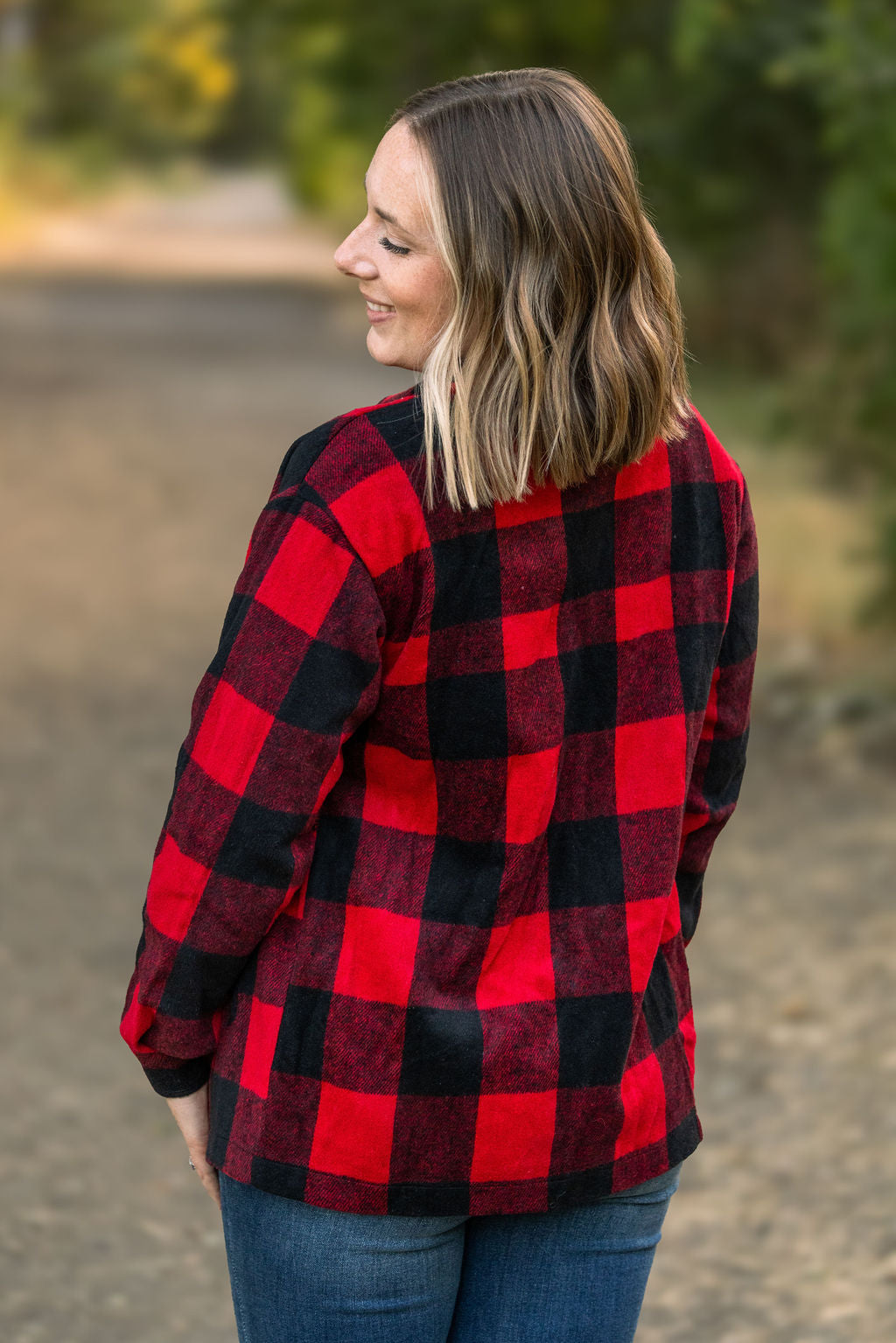 Michelle Mae Norah Plaid Shacket - Buffalo Plaid