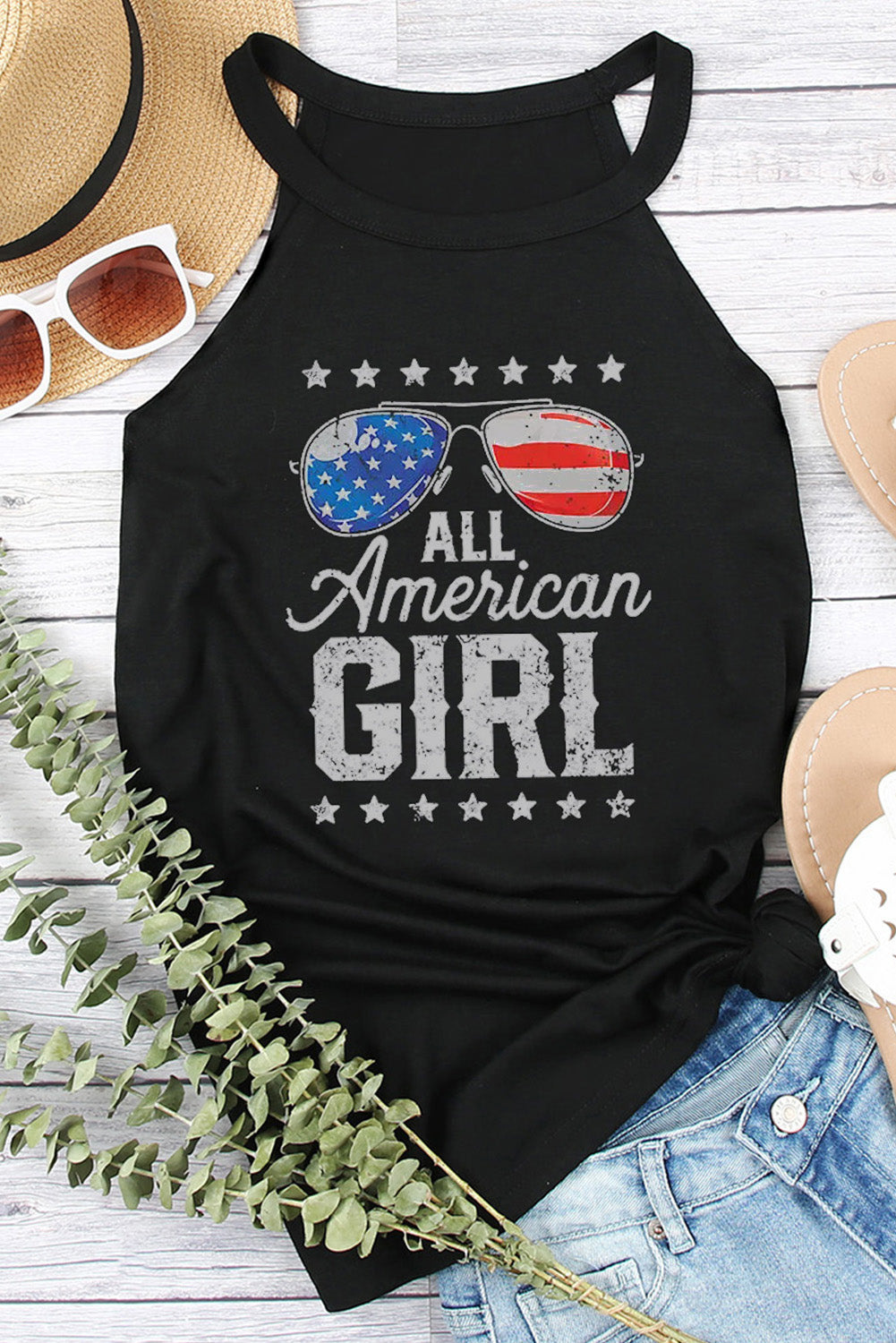 PREORDER- ALL AMERICAN GIRL Graphic Tank