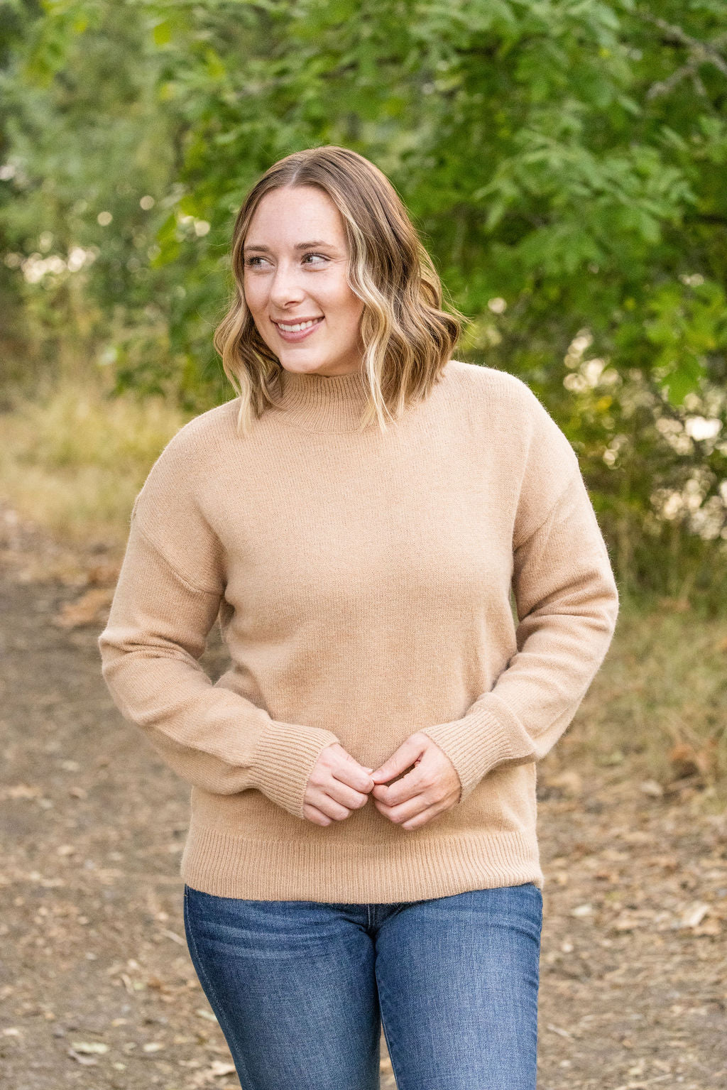 Michelle Mae Molly Sweater - Natural