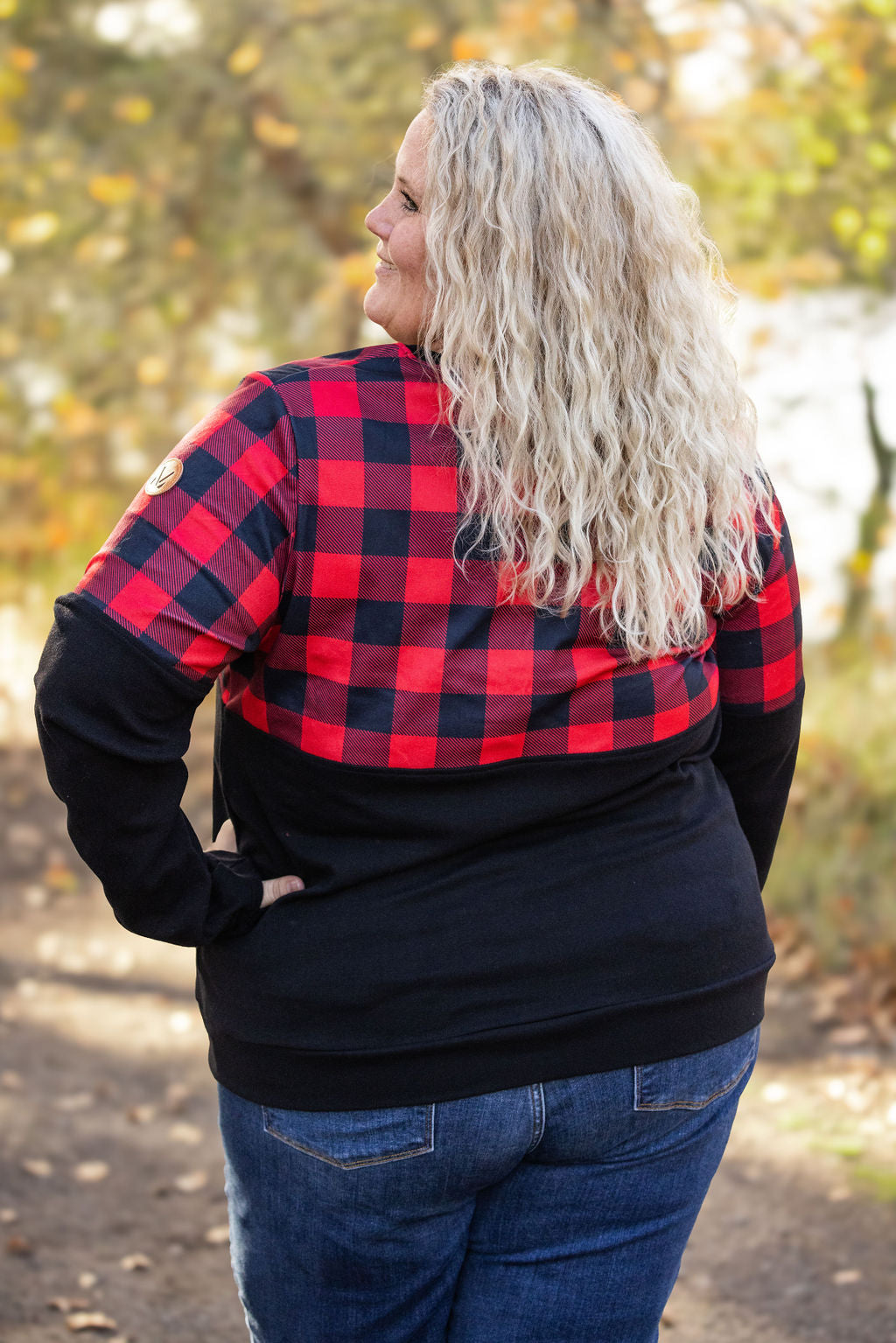 Michelle Mae Natalie Pullover - Buffalo Plaid