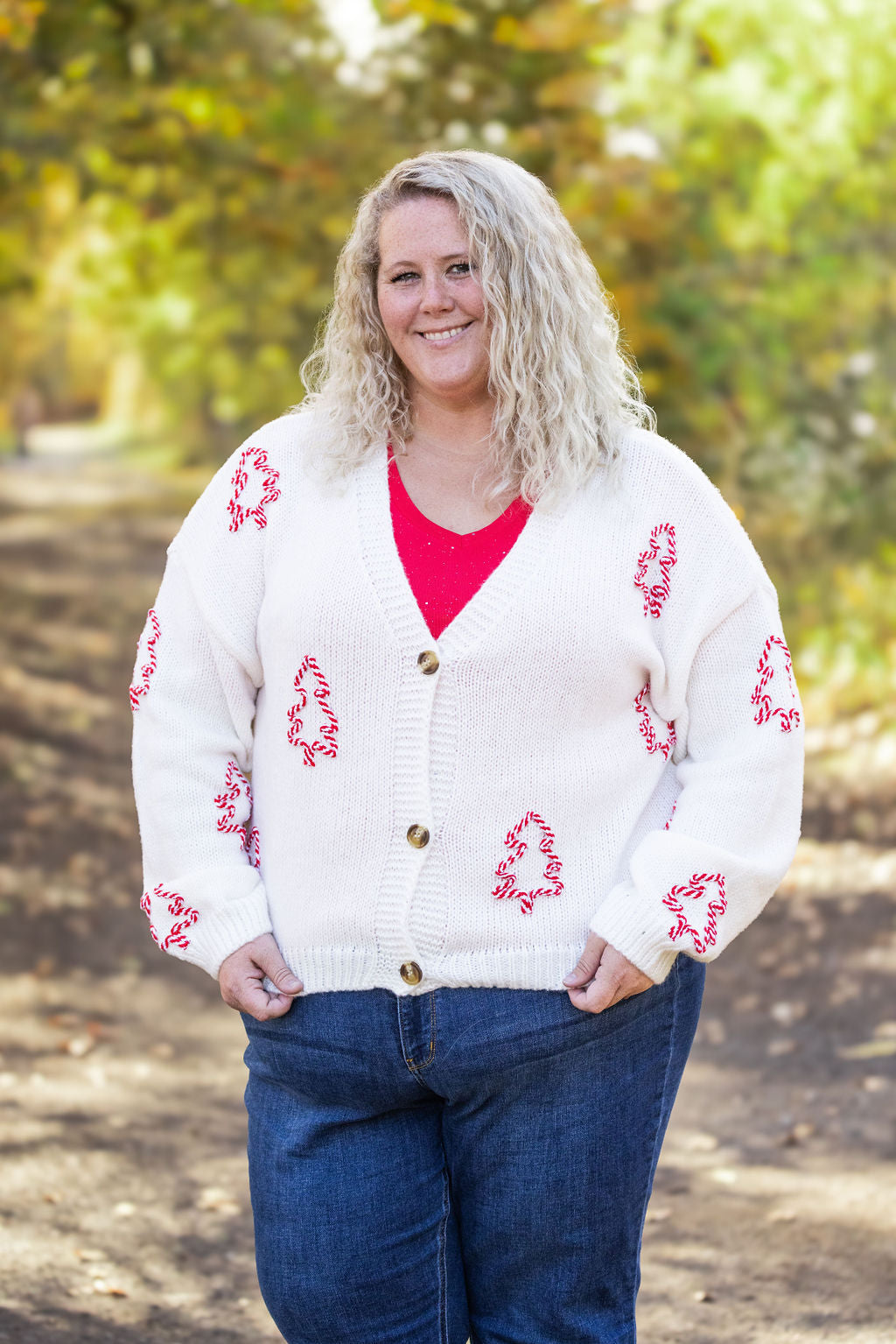 Michelle Mae Peppermint Tree Cardigan