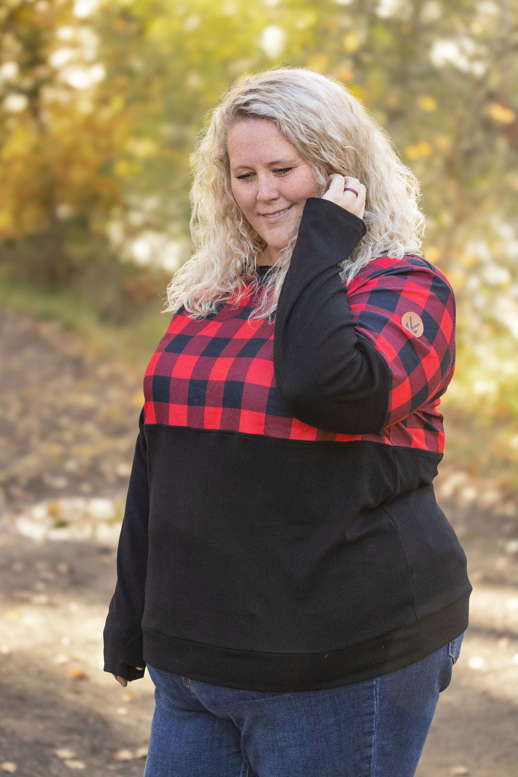 Michelle Mae Natalie Pullover - Buffalo Plaid