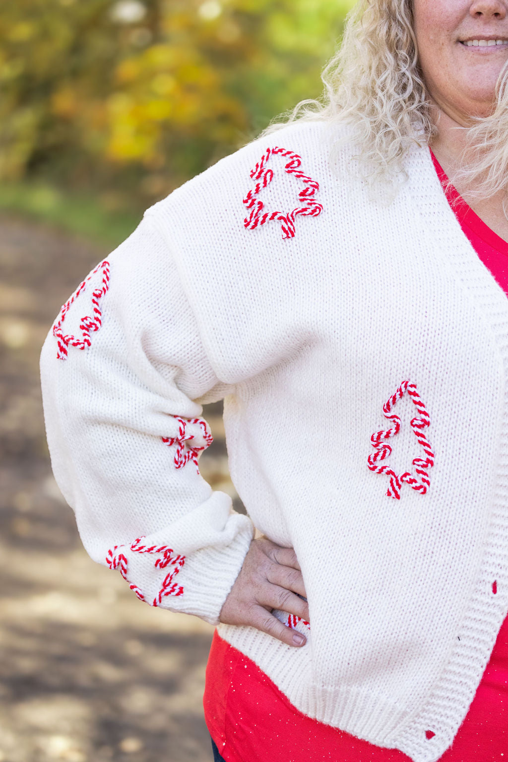 Michelle Mae Peppermint Tree Cardigan