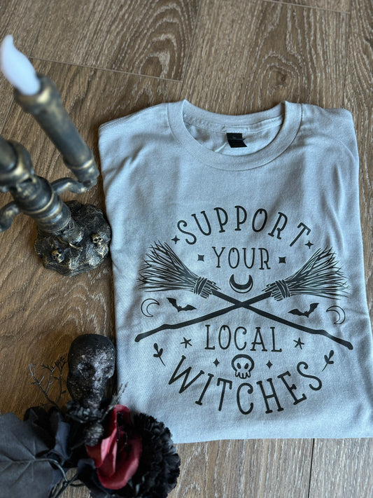 SUPPORT YOUR LOCAL WITCHES Graphic Tee