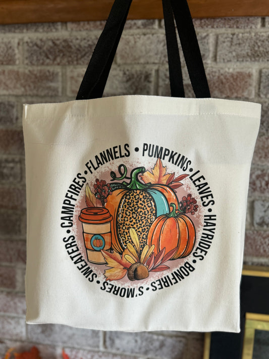 FALL THINGS Tote Bag