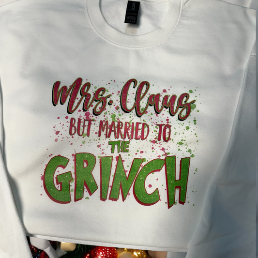 MRS. CLAUS GRINCH Graphic Tee/Sweatshirt