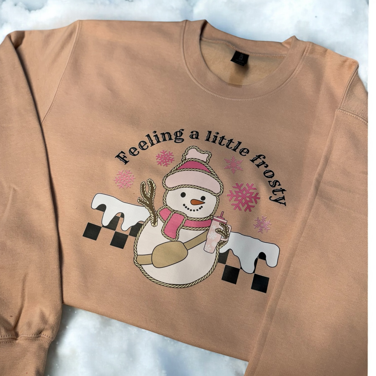 FEELING FROSTY Graphic Sweatshirt