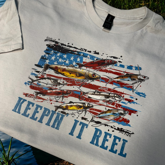 KEEPIN IT REEL Graphic Tee/Sweatshirt/Hoodie