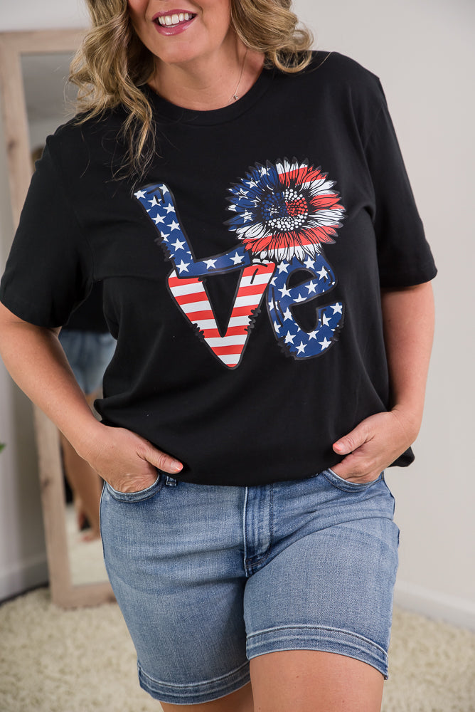 American Love Graphic Tee