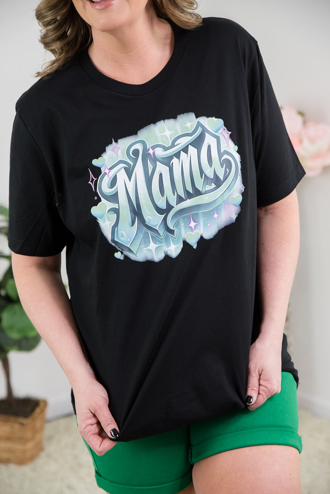 Mama Graffiti Graphic Tee