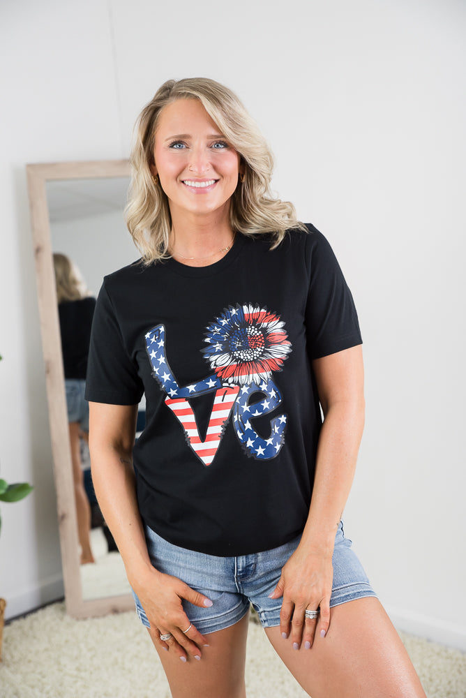 American Love Graphic Tee