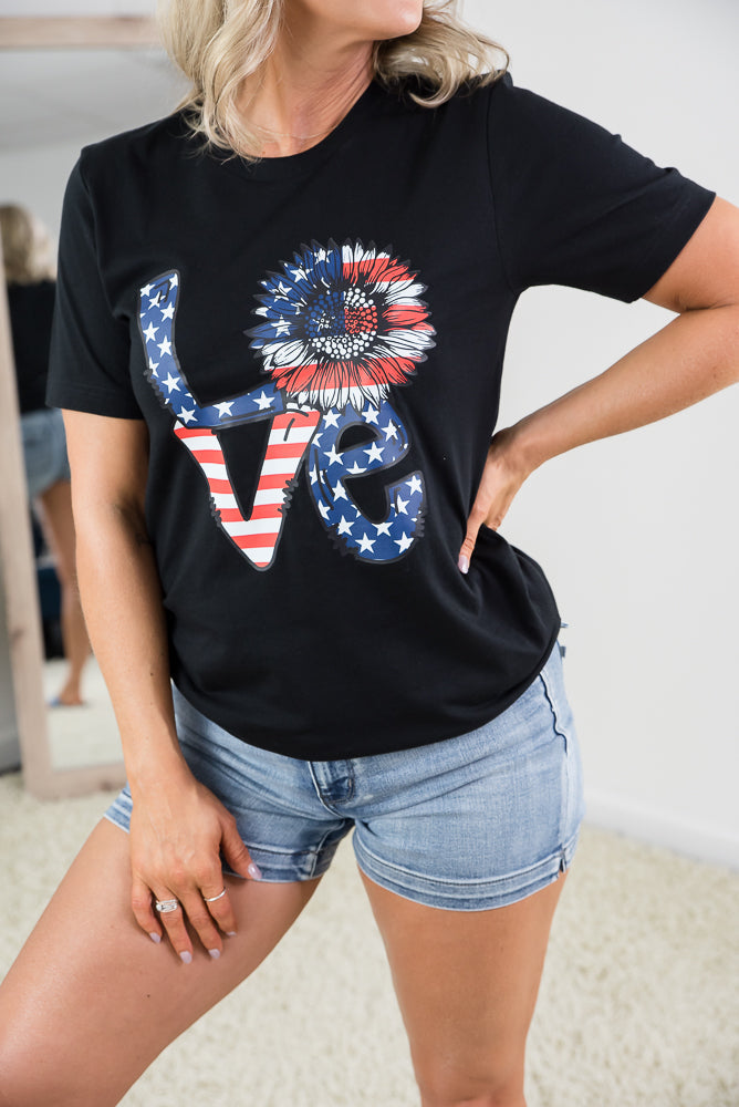 American Love Graphic Tee