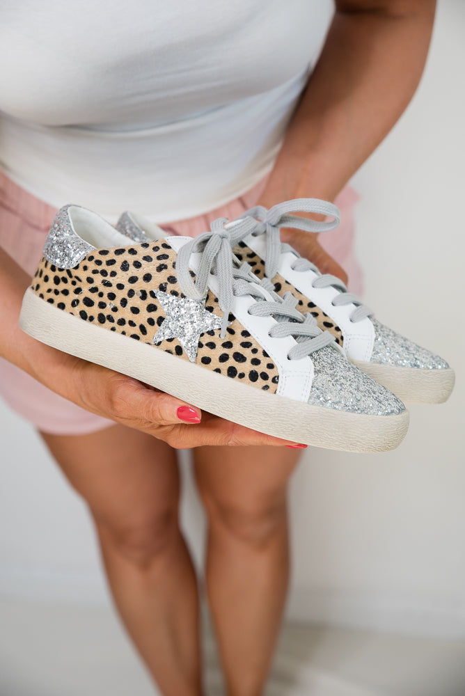 Skylar Sneakers in Leopard