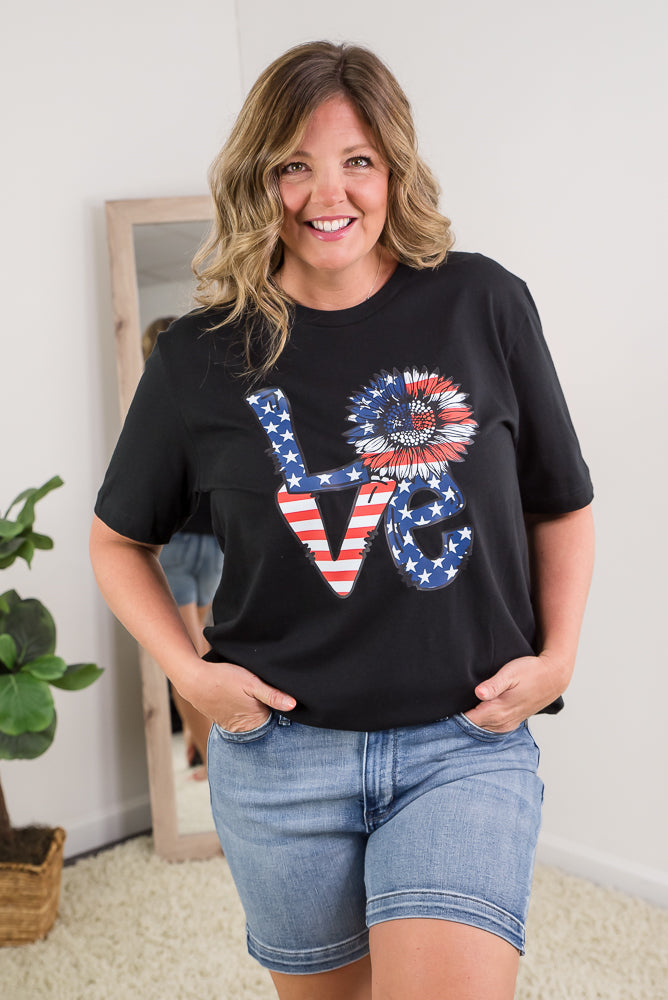 American Love Graphic Tee