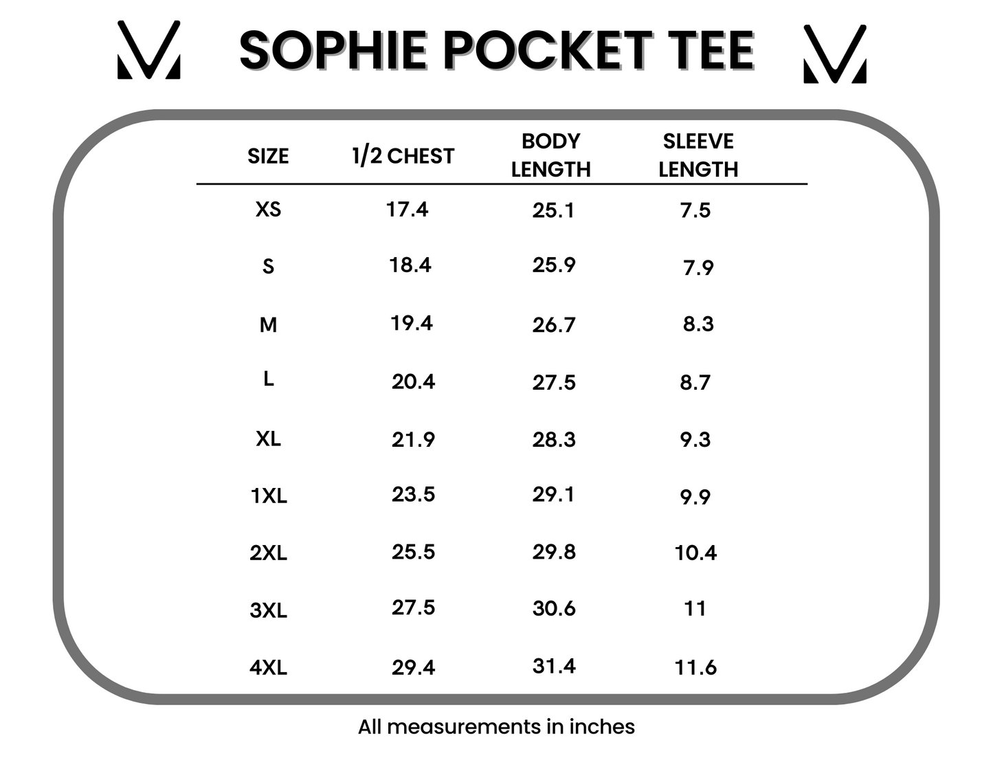 Michelle Mae Sophie Pocket Tee - Blue