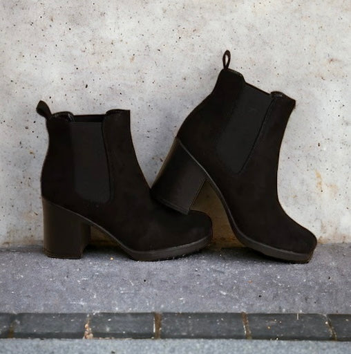 SODA Arbor Heeled Booties