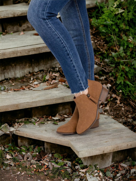 SODA ZAYNE Ankle Booties