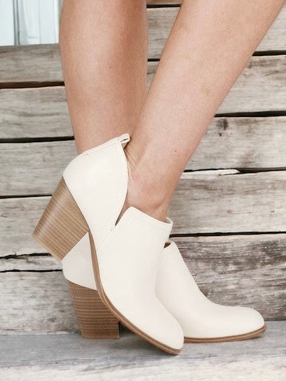 SODA GAMEY Ankle Booties
