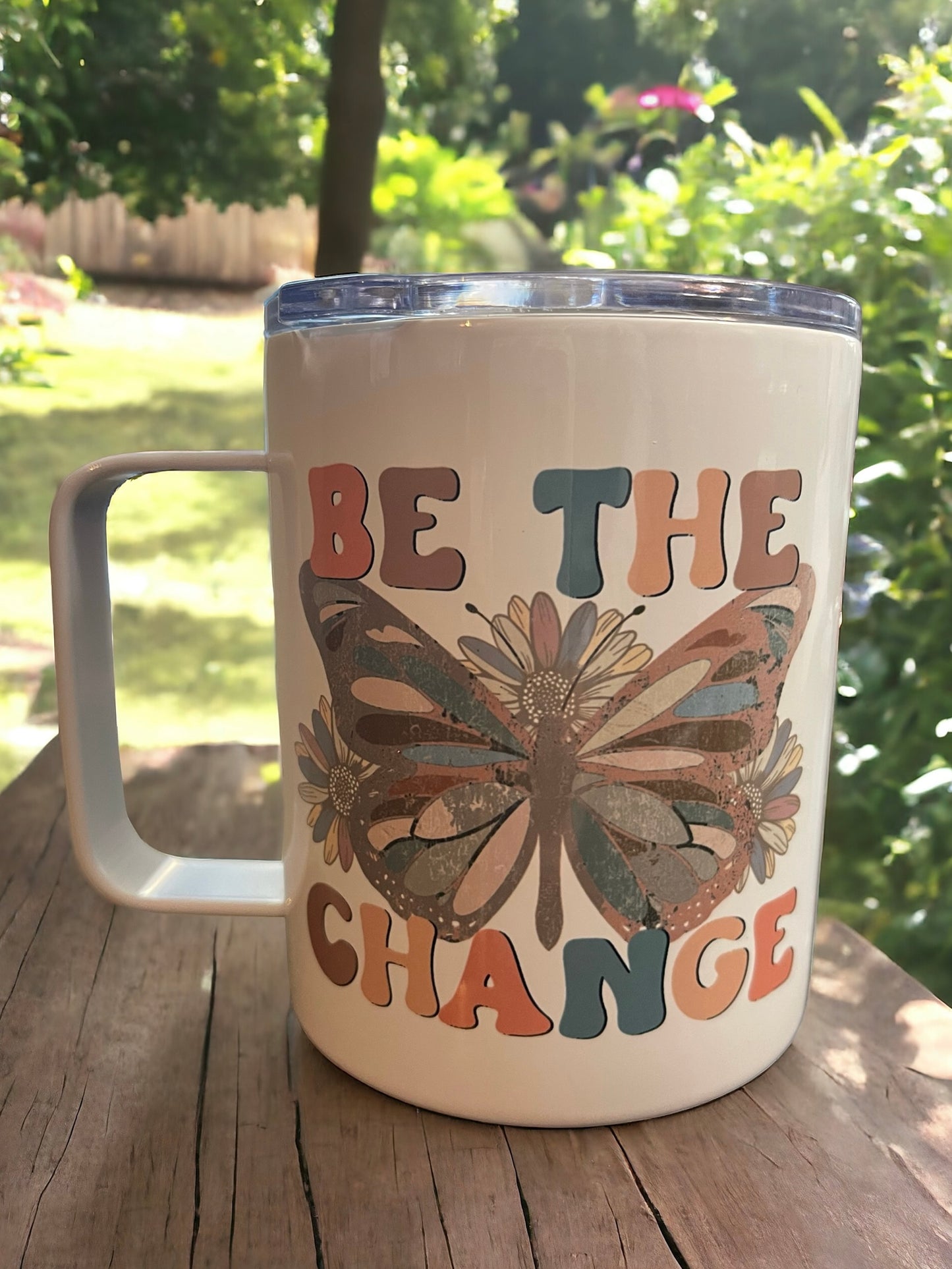 BE THE CHANGE Tea/Coffee Mug Tumbler