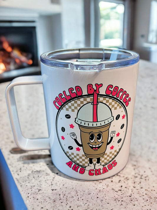 COFFEE AND CHAOS Tea/Coffee Mug Tumbler