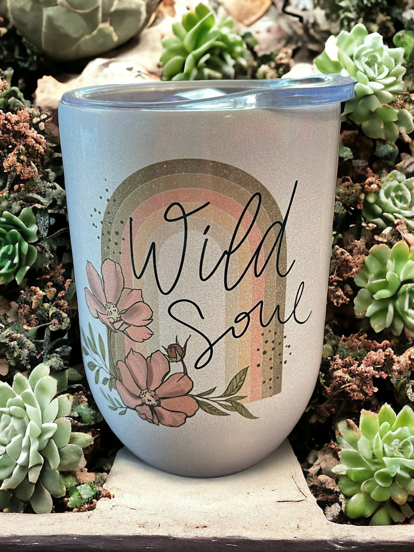 WILD SOUL Wine Tumbler