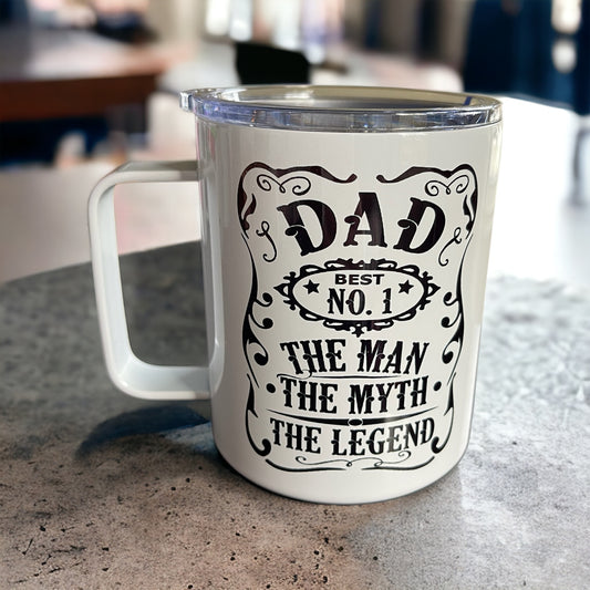 #1 DAD Tea/Coffee Mug Tumbler