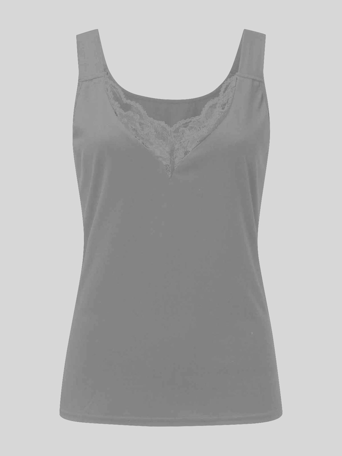 PREORDER- Full Size Lace Detail Sweetheart Neck Tank