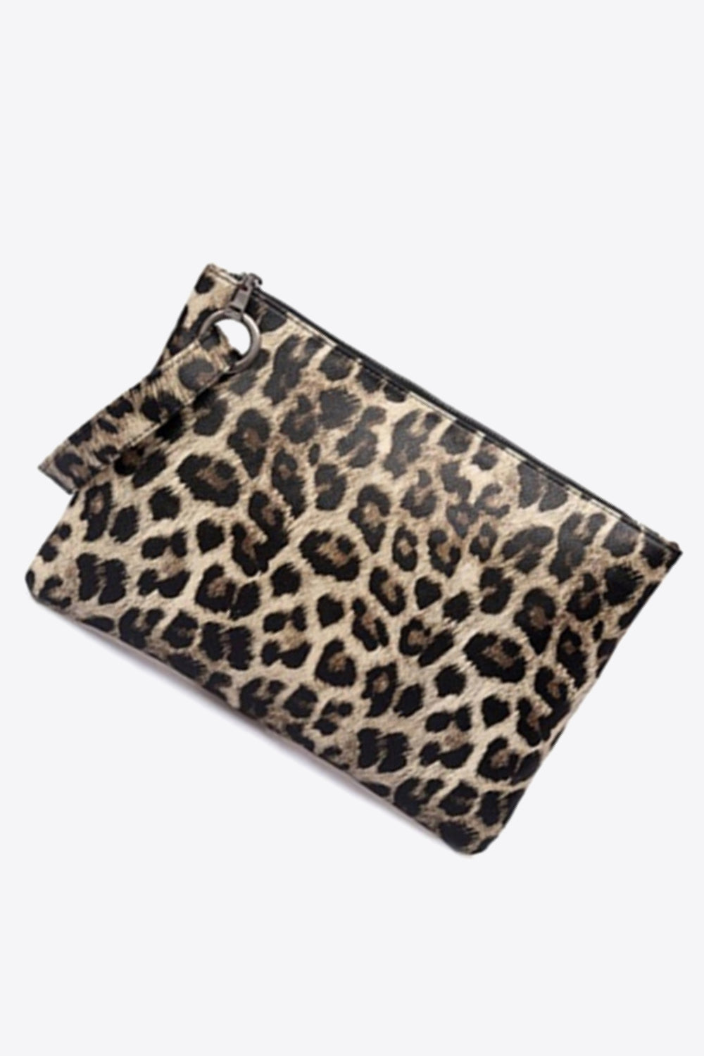 PREORDER- Leopard PU Leather Clutch