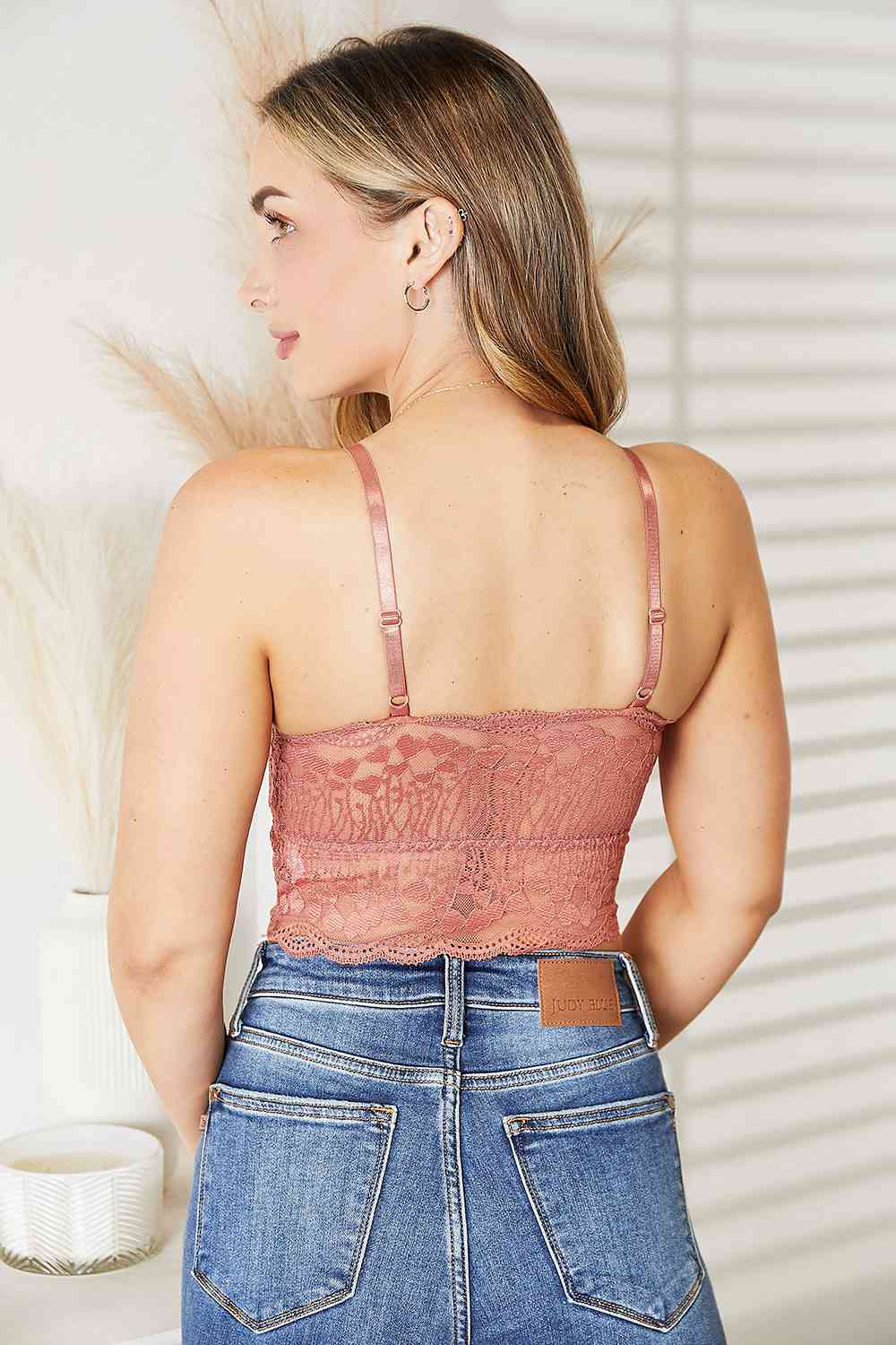 JadyK Crisscross Front Lace Bralette