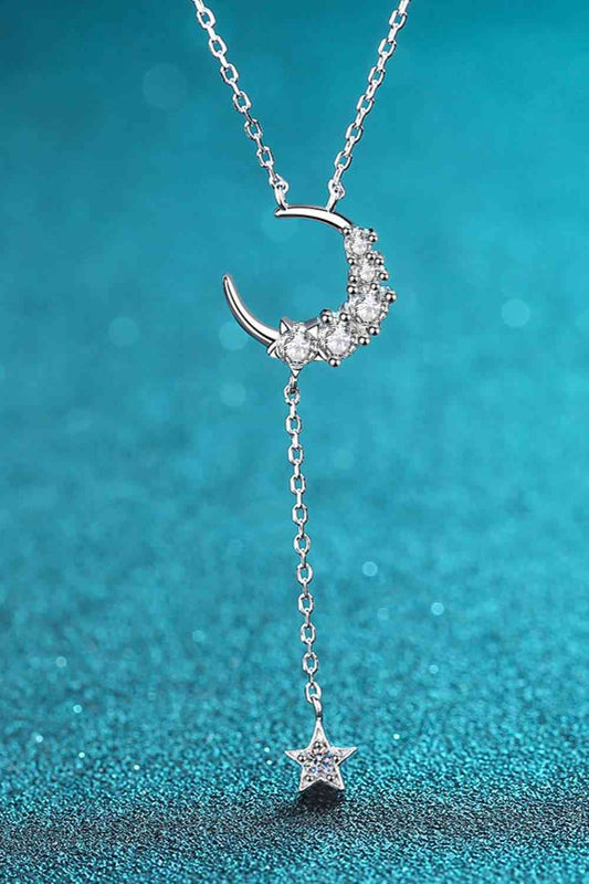 PREORDER- Star & Moon Moissanite Necklace