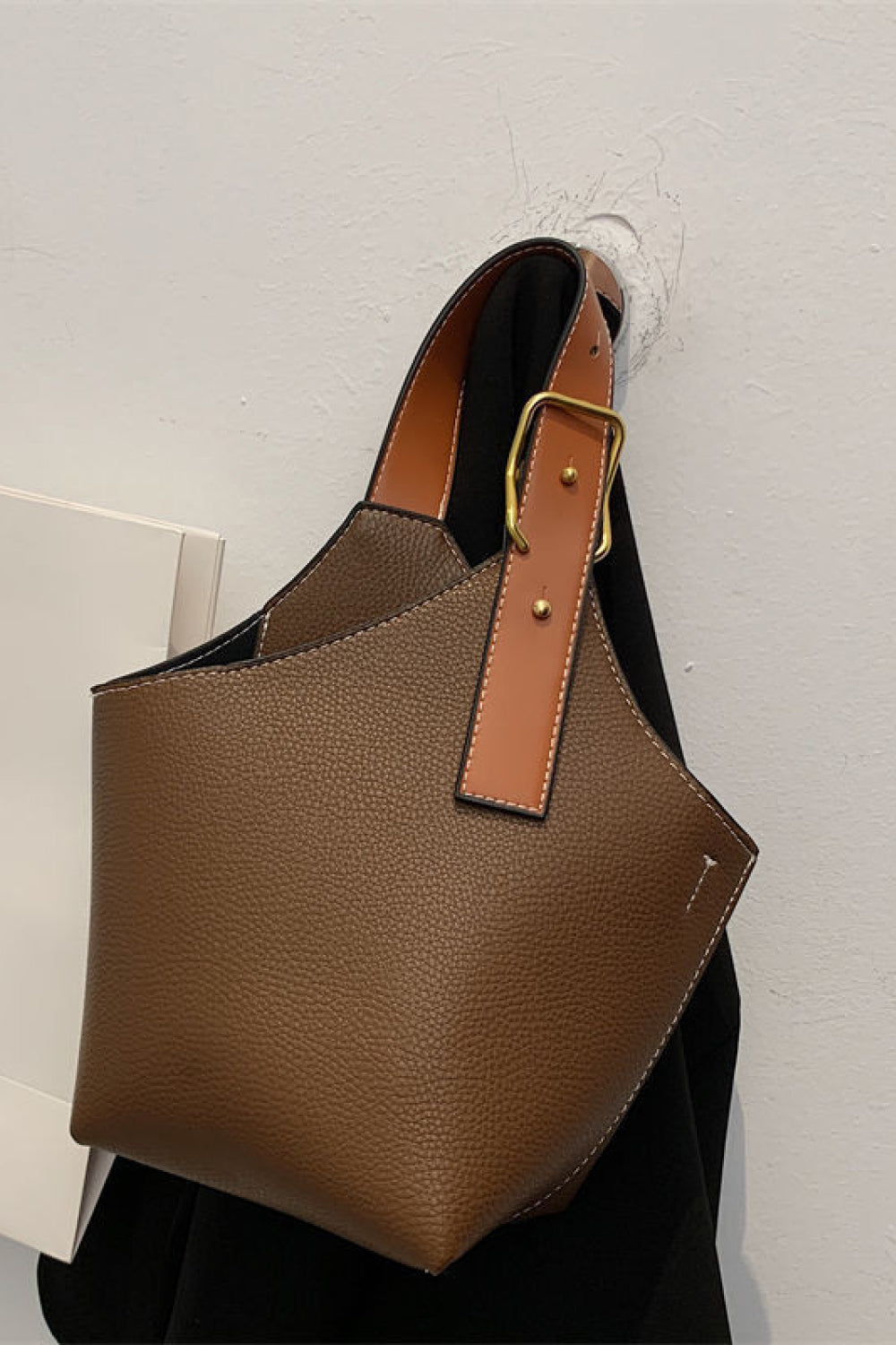 PREORDER- Fashion PU Leather Bucket Bag