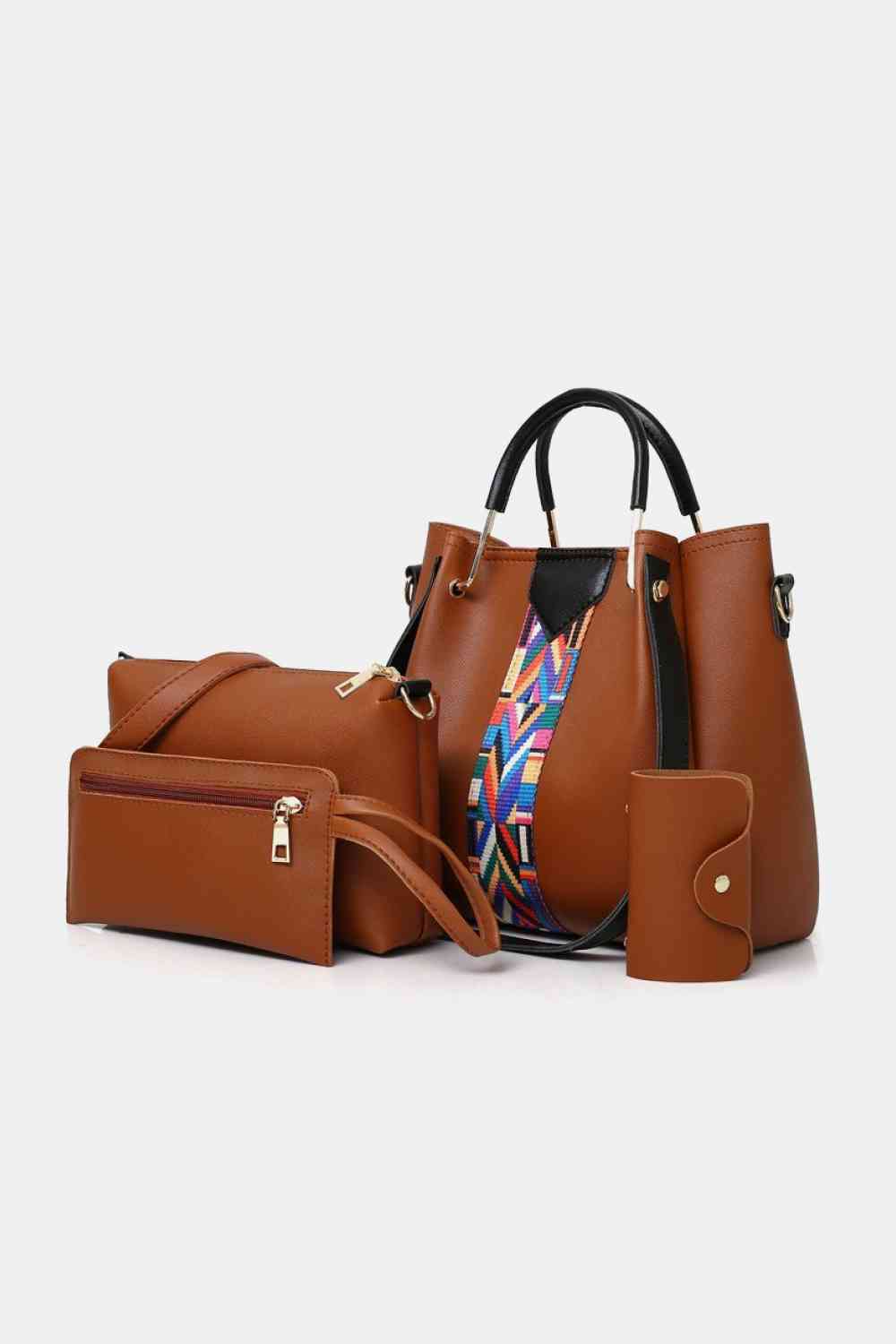 PREORDER- 4-Piece PU Leather Bag Set